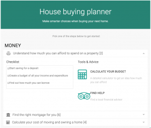House Buying Planner